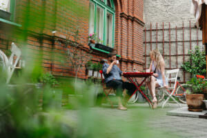 Barefoot brunch in HOGO FOGO Ostrava, Czech Republic